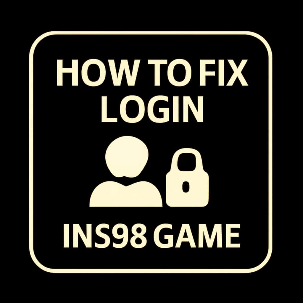 Icon representing guidance on IN999 Game login fixes.