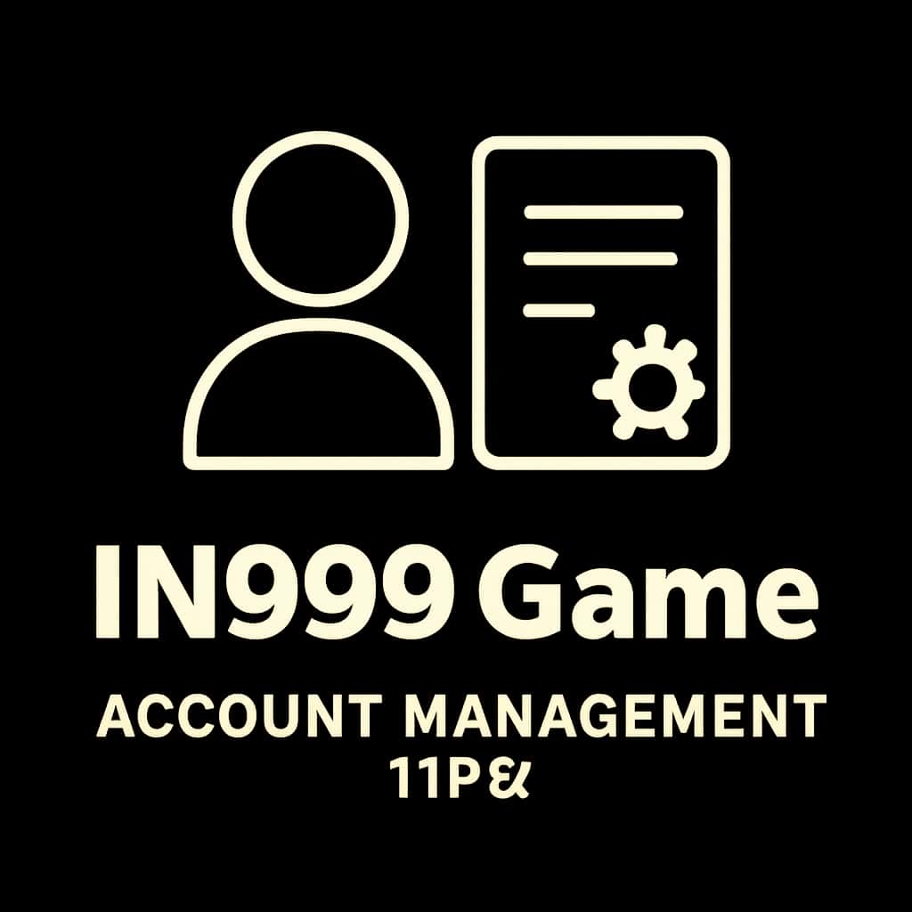 Icon representing IN999 Game Account Management Tips