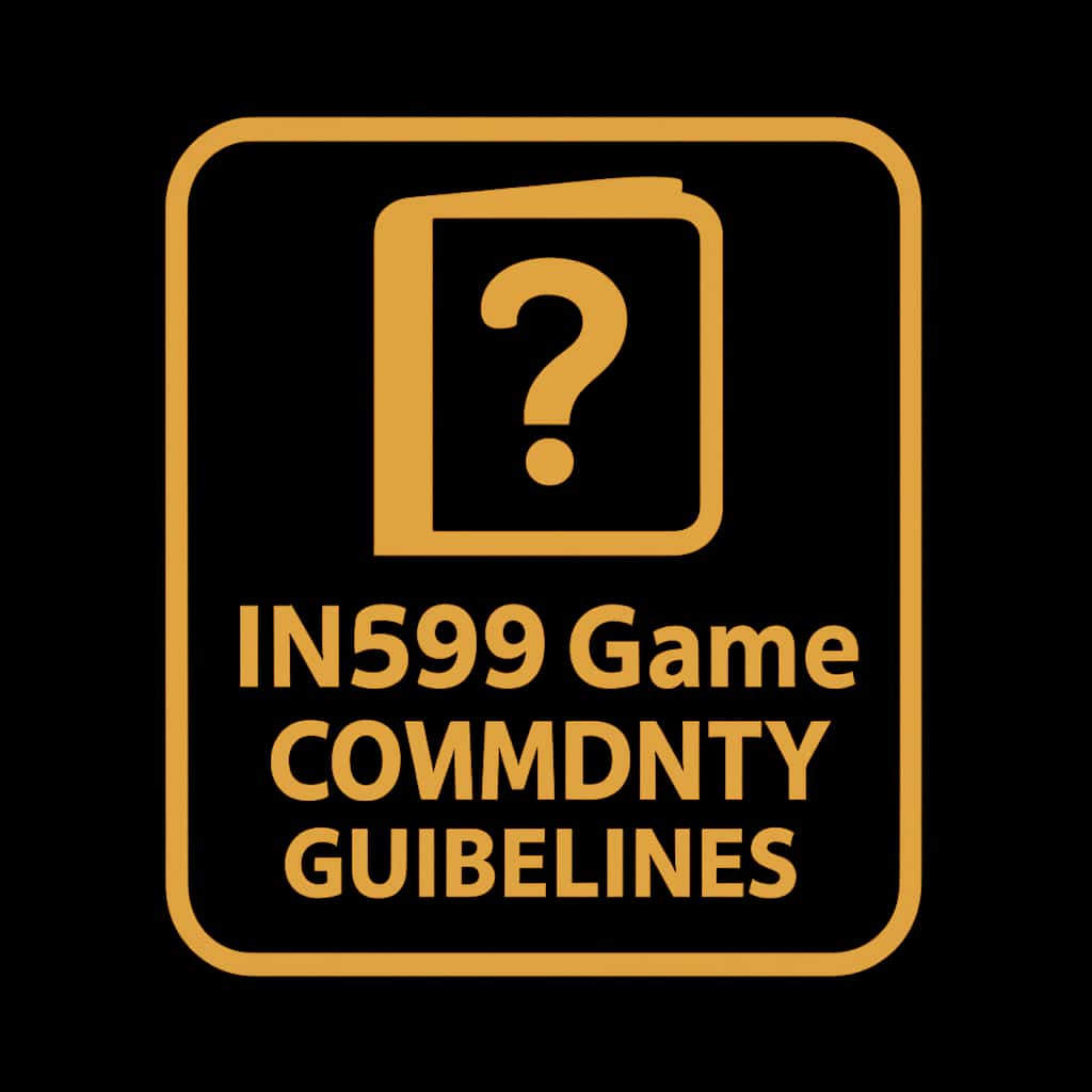 An icon representing IN999 Game Community Guidelines.