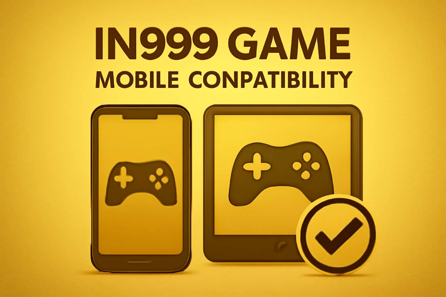 Information about IN999 Game Mobile Compatibility displayed in a professional layout.