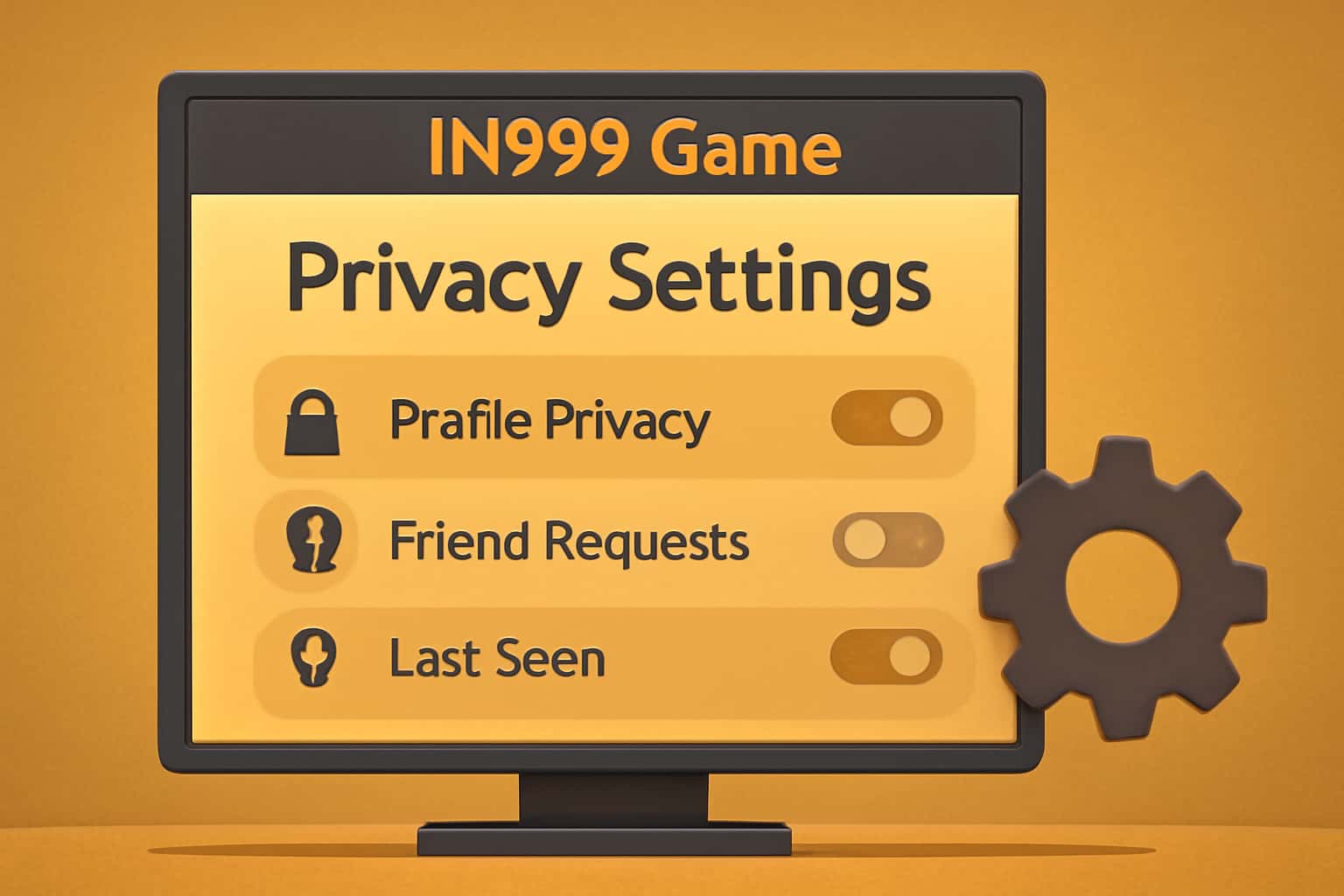 An informative representation of IN999 Game Privacy Settings