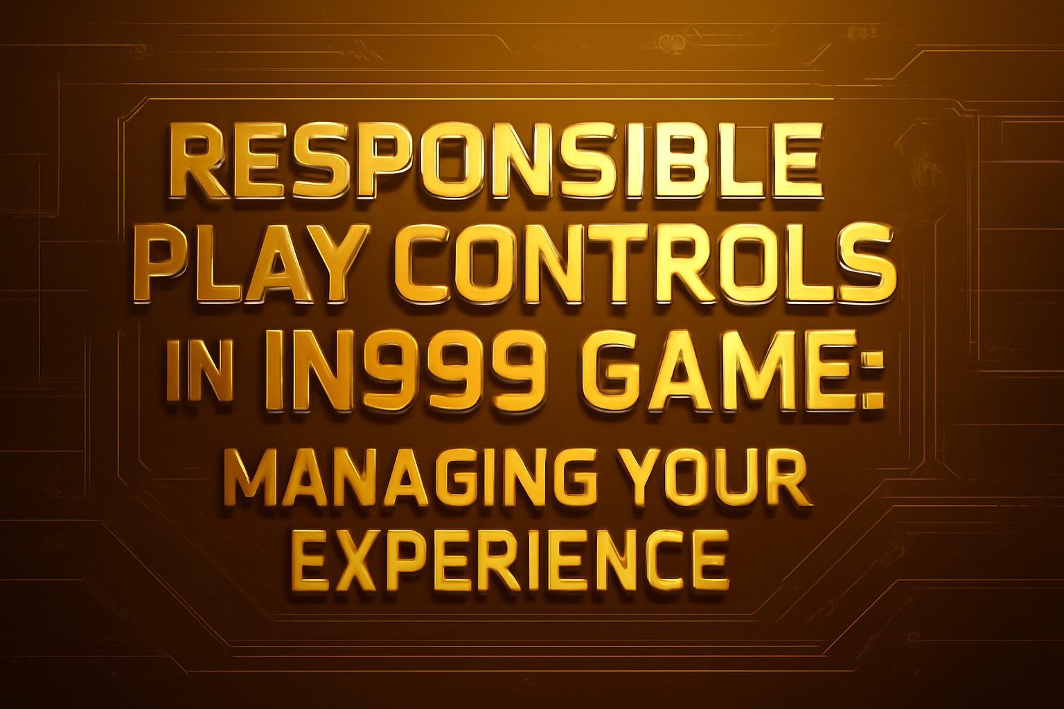 A visually appealing scene representing user experience tips for IN999 Game.