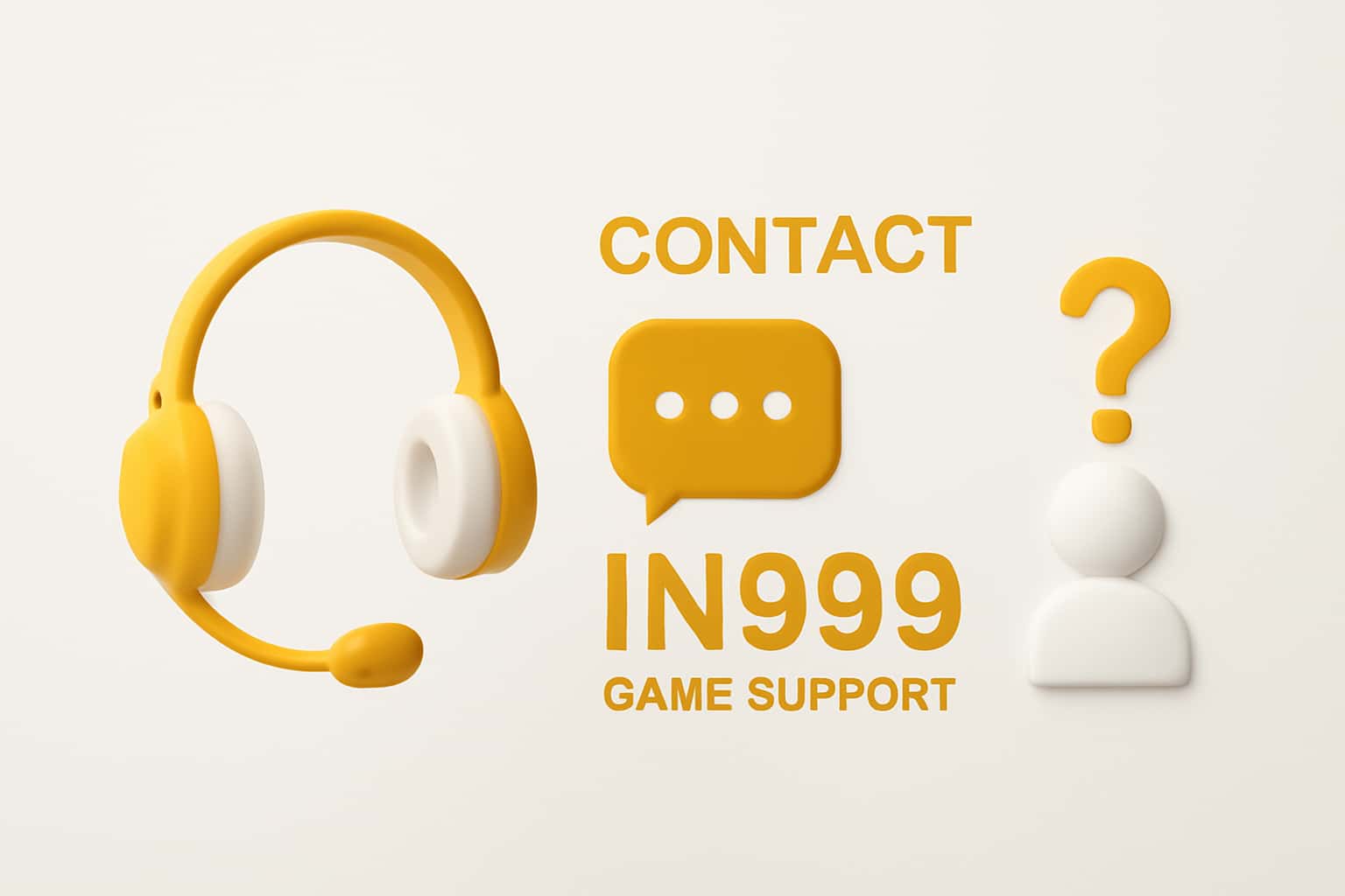 Contact IN999 Game Support Interface